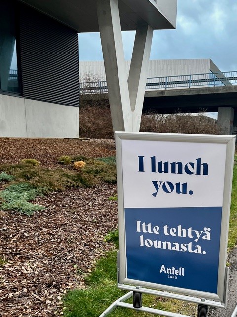 I lunch you kyltti